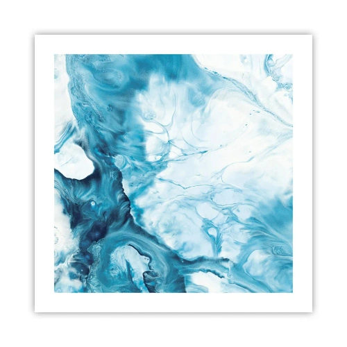 Pôster - Concerto Azul - 50x50 cm