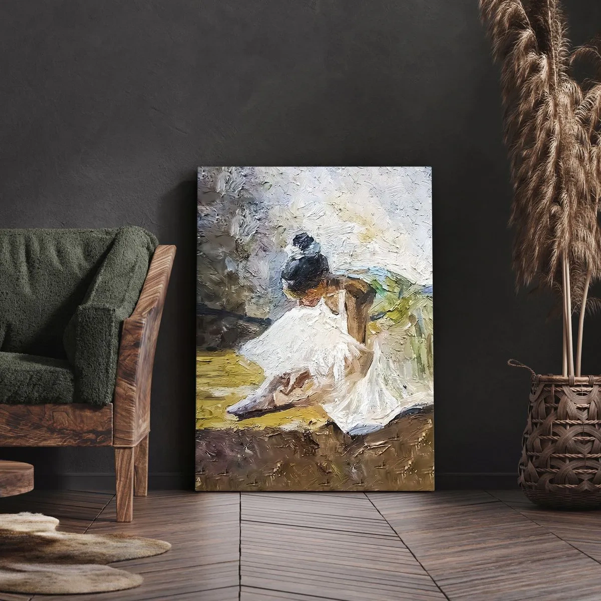 Quadro em tela - Do quadro de Degas - 50x70 cm