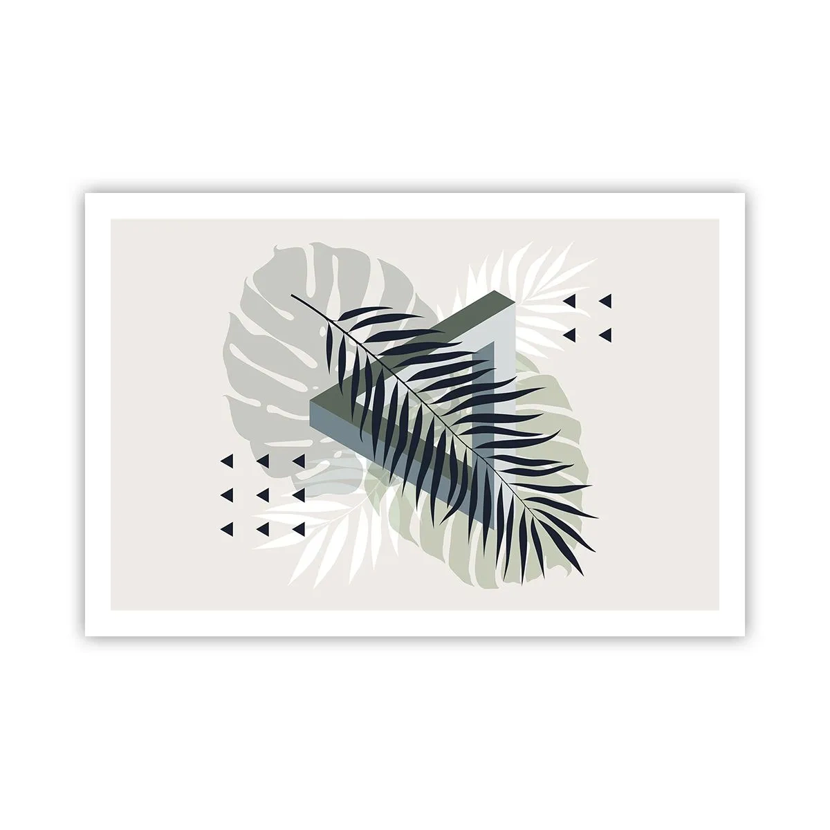 Pôster - Natureza e geometria – duas ordens? - 91x61 cm