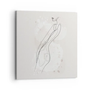 Quadro em tela - Errar o olhar - 70x70 cm