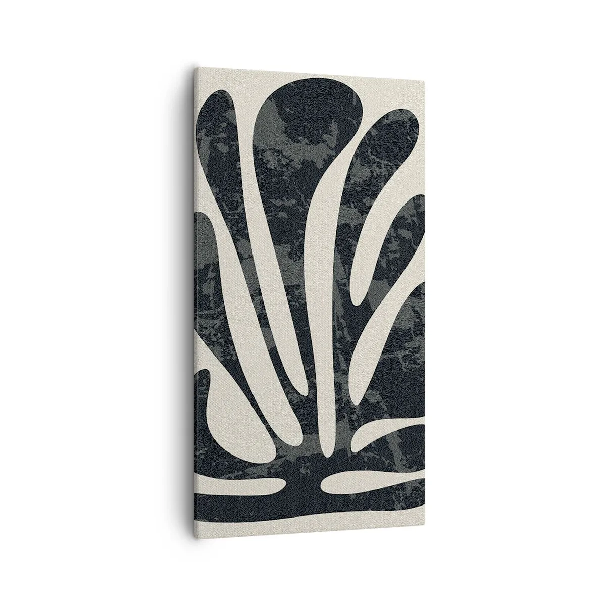 Quadro em tela - Abstração com vários dedos - 55x100 cm