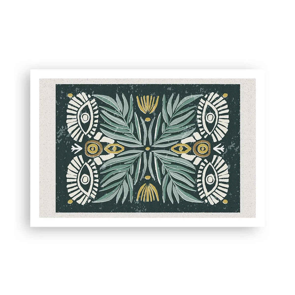 Pôster - Como um recorte folclórico - 91x61 cm