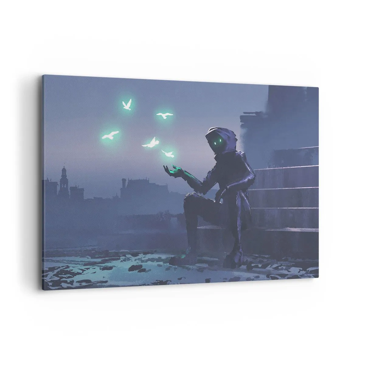 Quadro em tela - A vida vai voltar - 100x70 cm