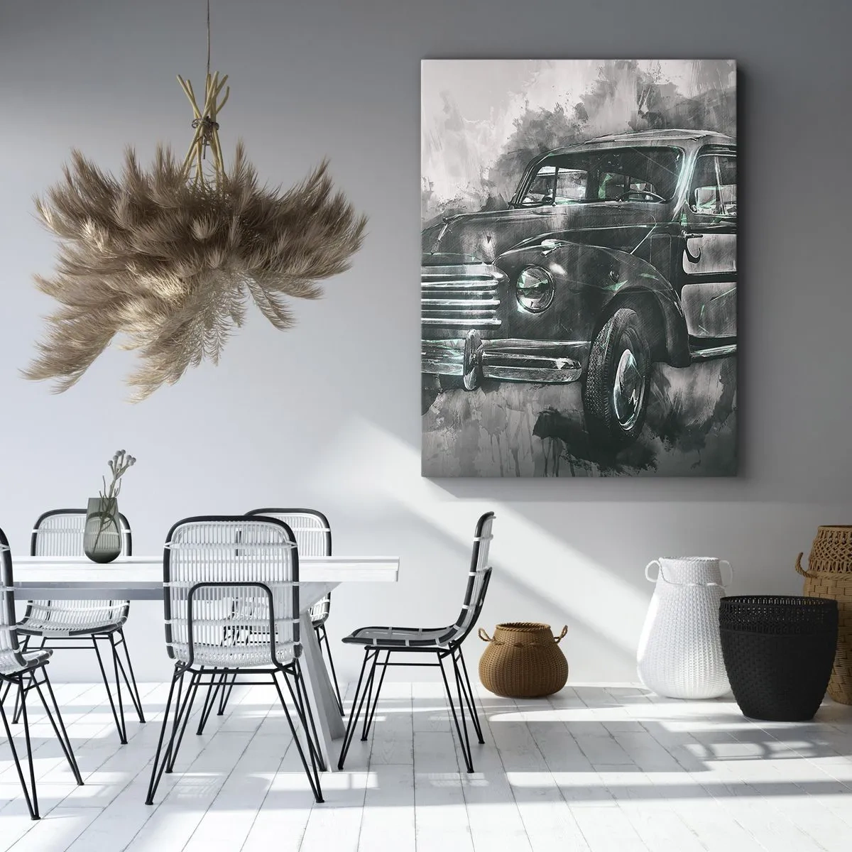Quadro em tela - Ancestral respeitável - 50x70 cm