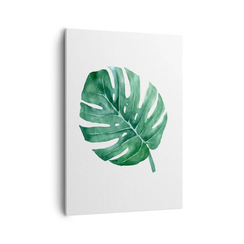 Quadro em tela - Conceito verde - 50x70 cm