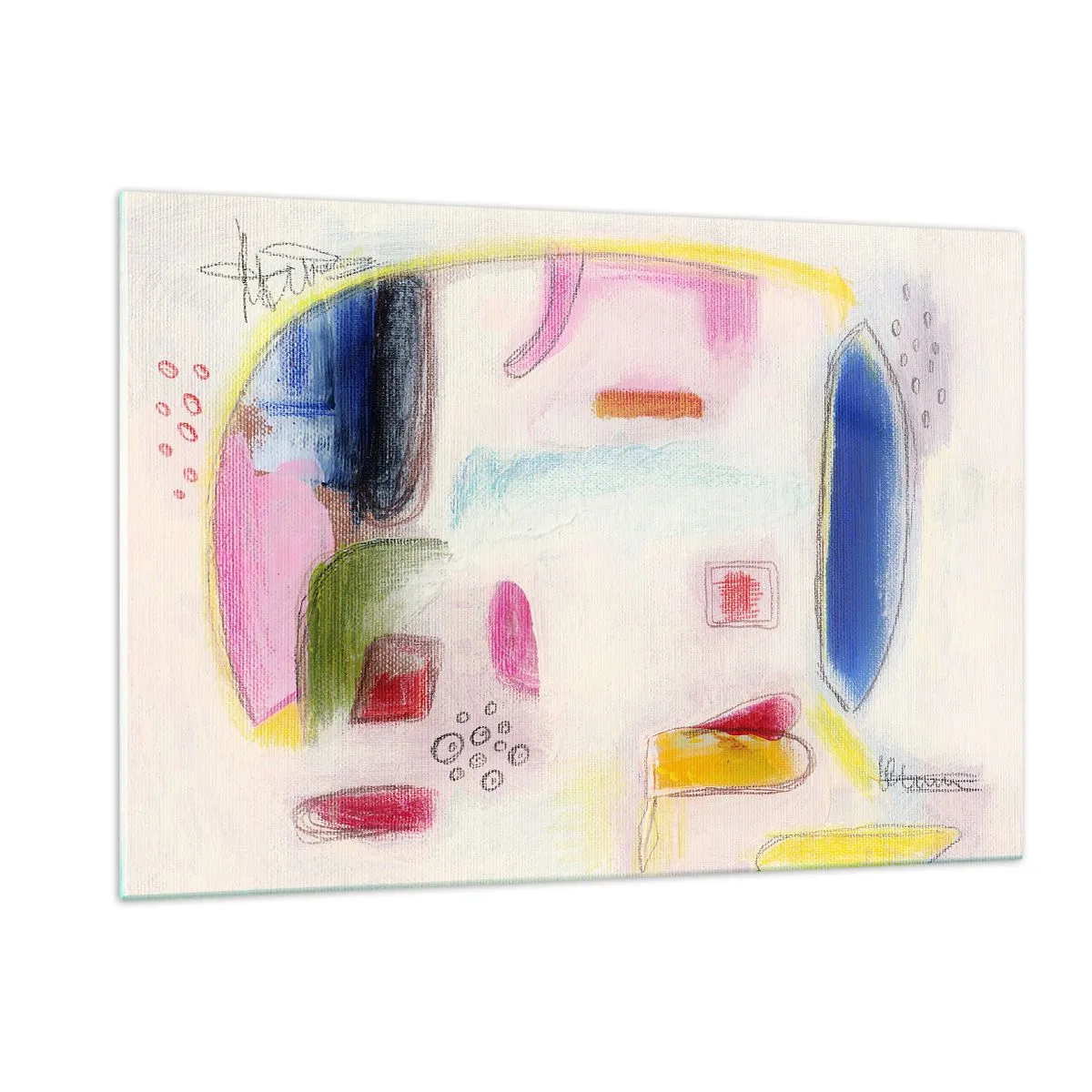 Quadro em vidro - Mais convexo do que côncavo ou plano - 120x80 cm