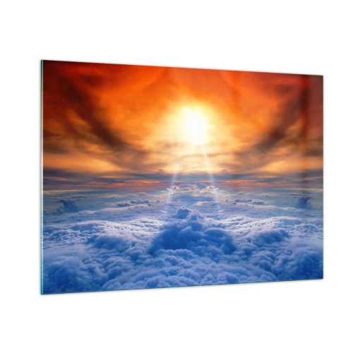 Quadro em vidro - Paisagem mística - 100x70 cm
