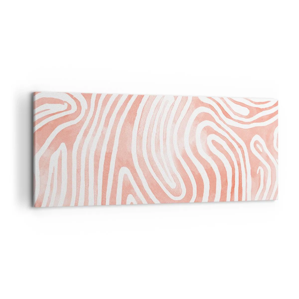 Quadro em tela - No labirinto de corais - 120x50 cm