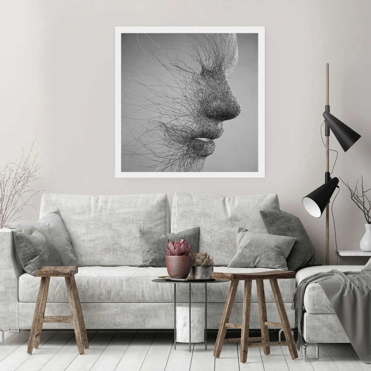 Pôster - Espírito do vento - 60x60 cm