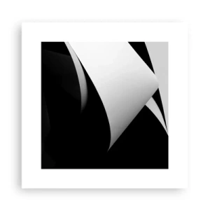 Pôster - Planos de luz das profundezas da sombra - 30x30 cm