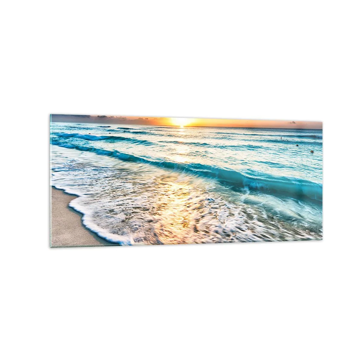 Quadro em vidro - Uma visão que vale a pena - 120x50 cm