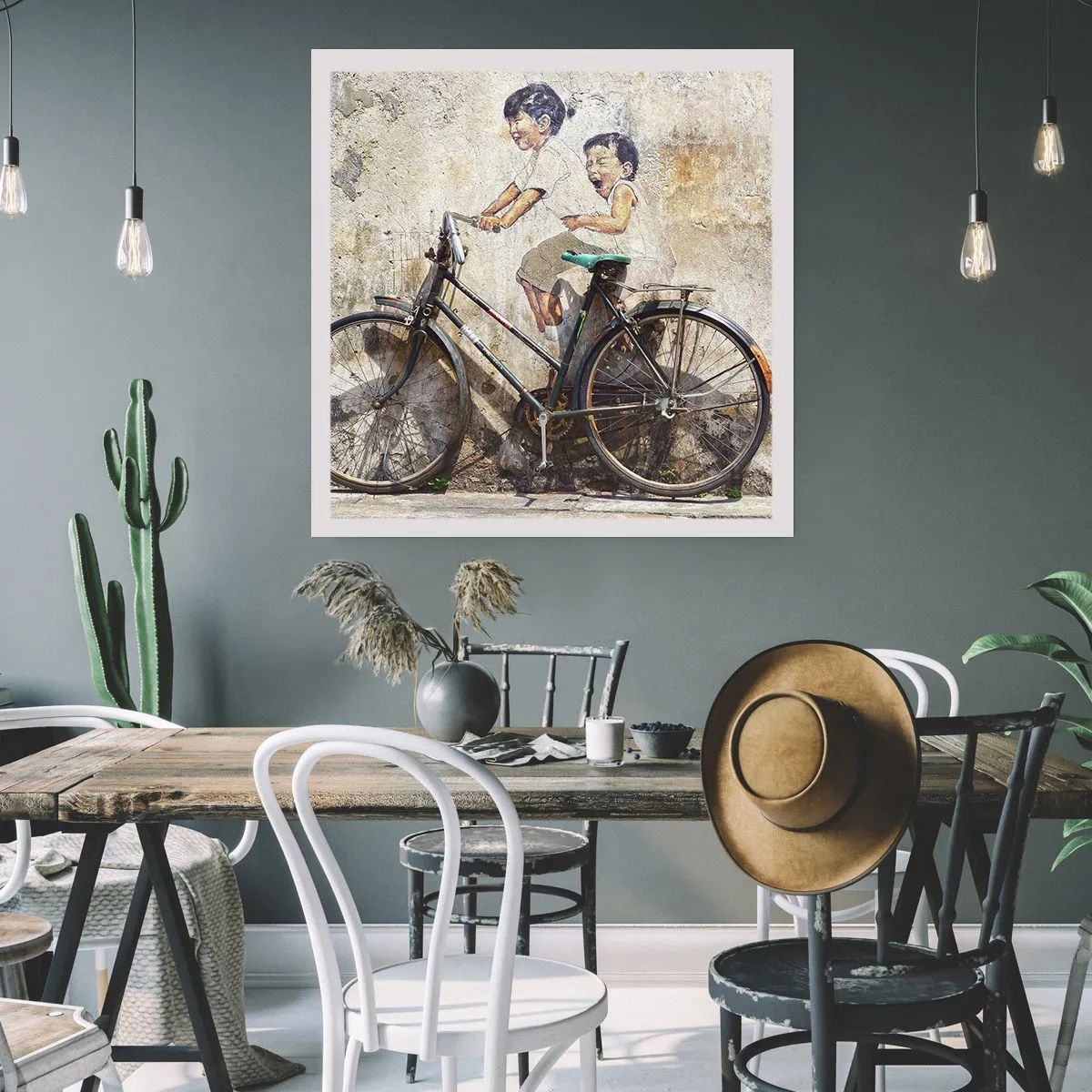 Pôster - Verdadeiro ou falso? - 50x50 cm