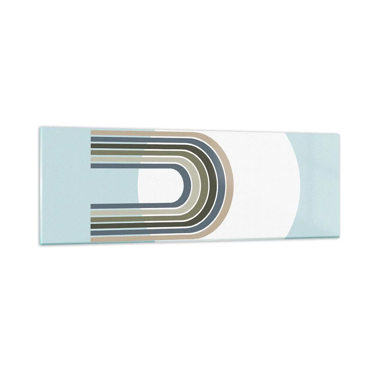 Quadro em vidro - Atração irresistível - 90x30 cm