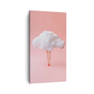 Quadro em tela - Doce promessa - 45x80 cm