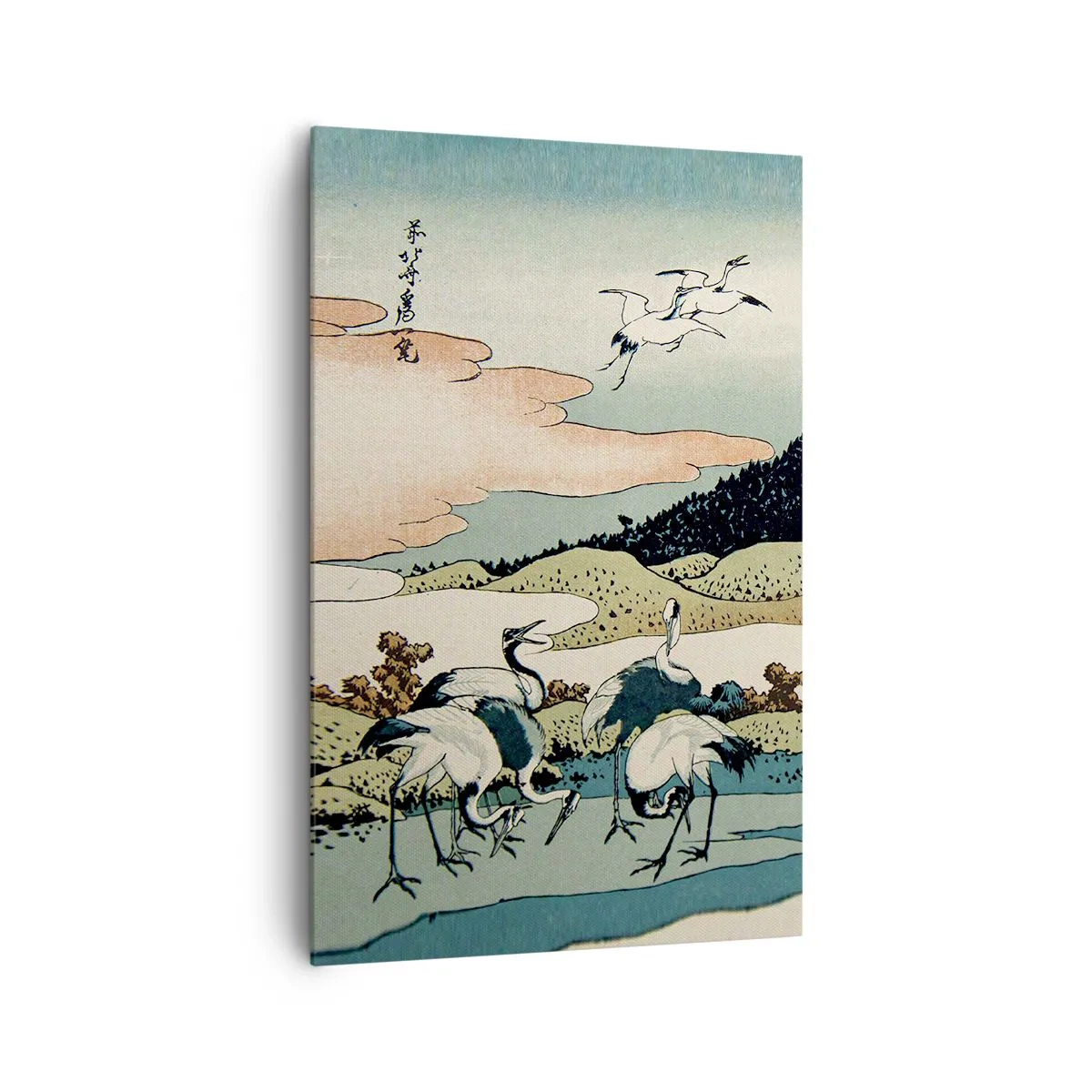 Quadro em tela - No espírito japonês - 80x120 cm