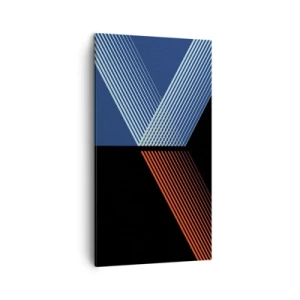 Quadro em tela - Uma história simples - 45x80 cm