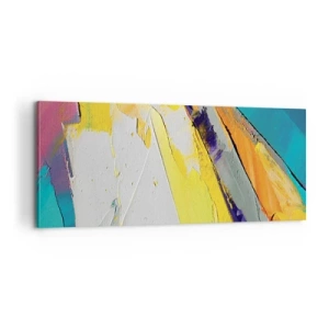 Quadro em tela - Anatomia da luz - 100x40 cm