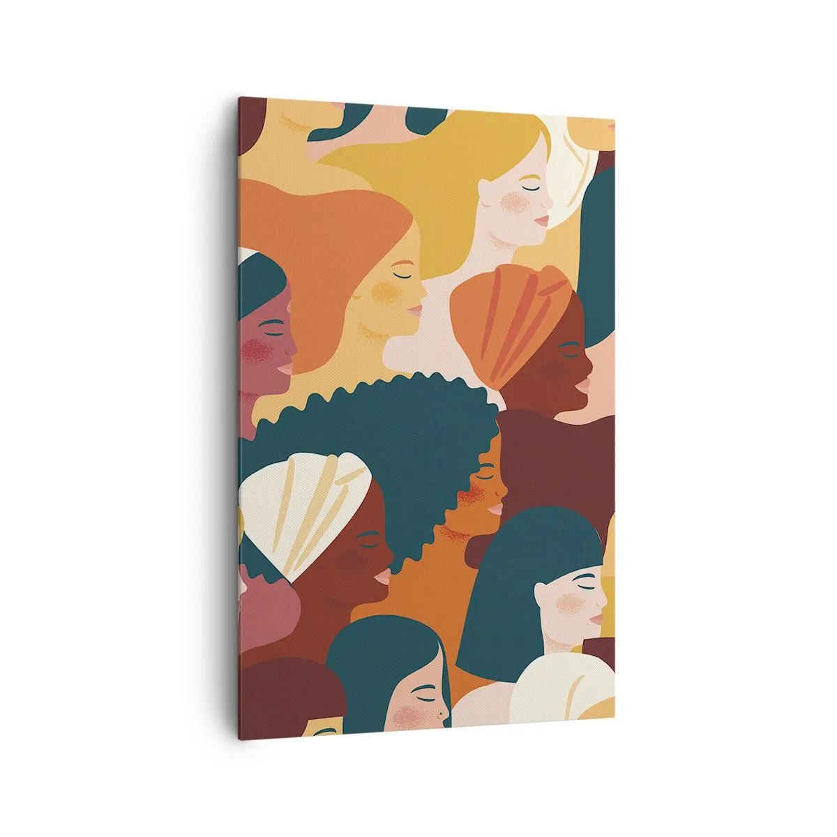 Quadro em tela - Apenas feminilidade - 80x120 cm