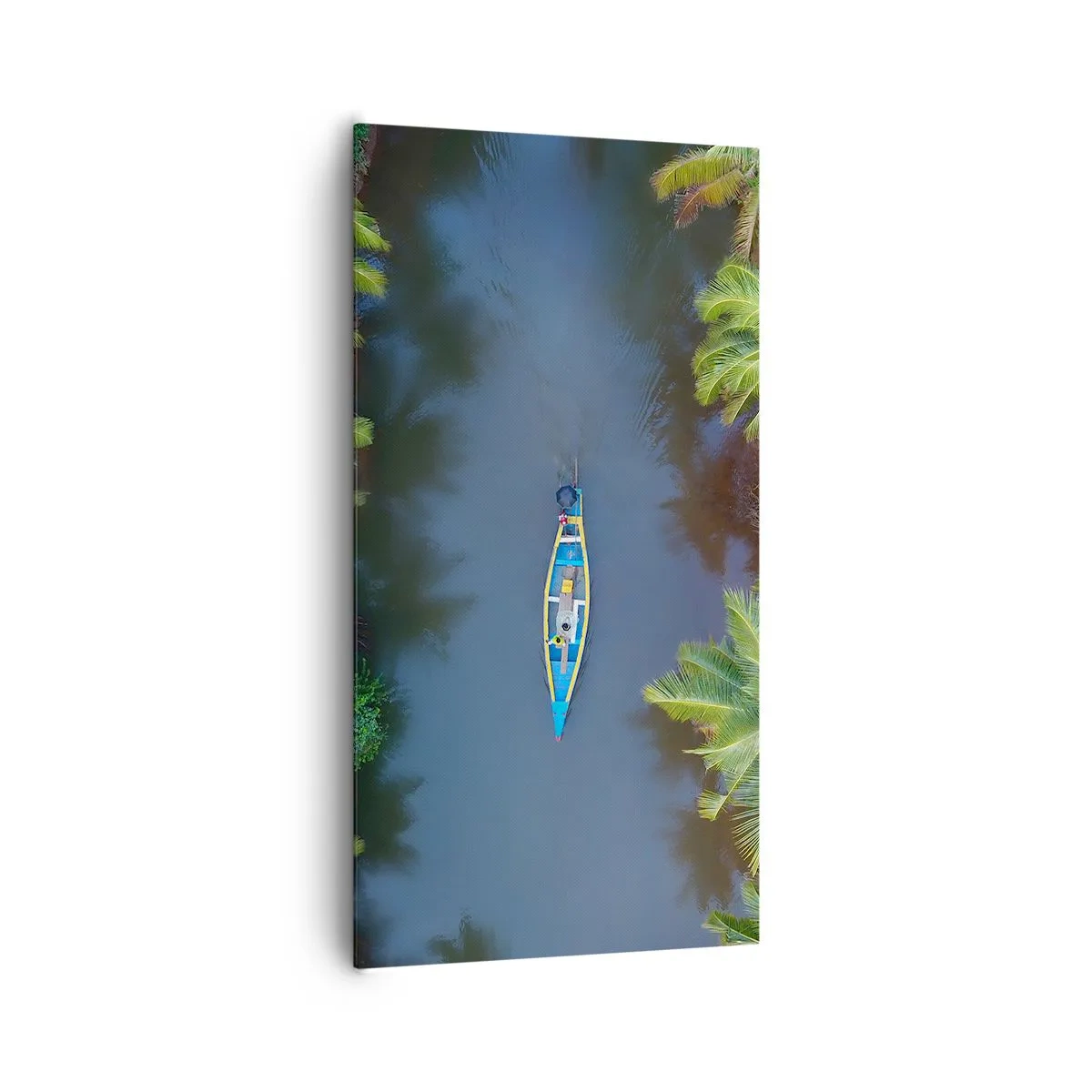 Quadro em tela - Em uma trilha tropical - 65x120 cm