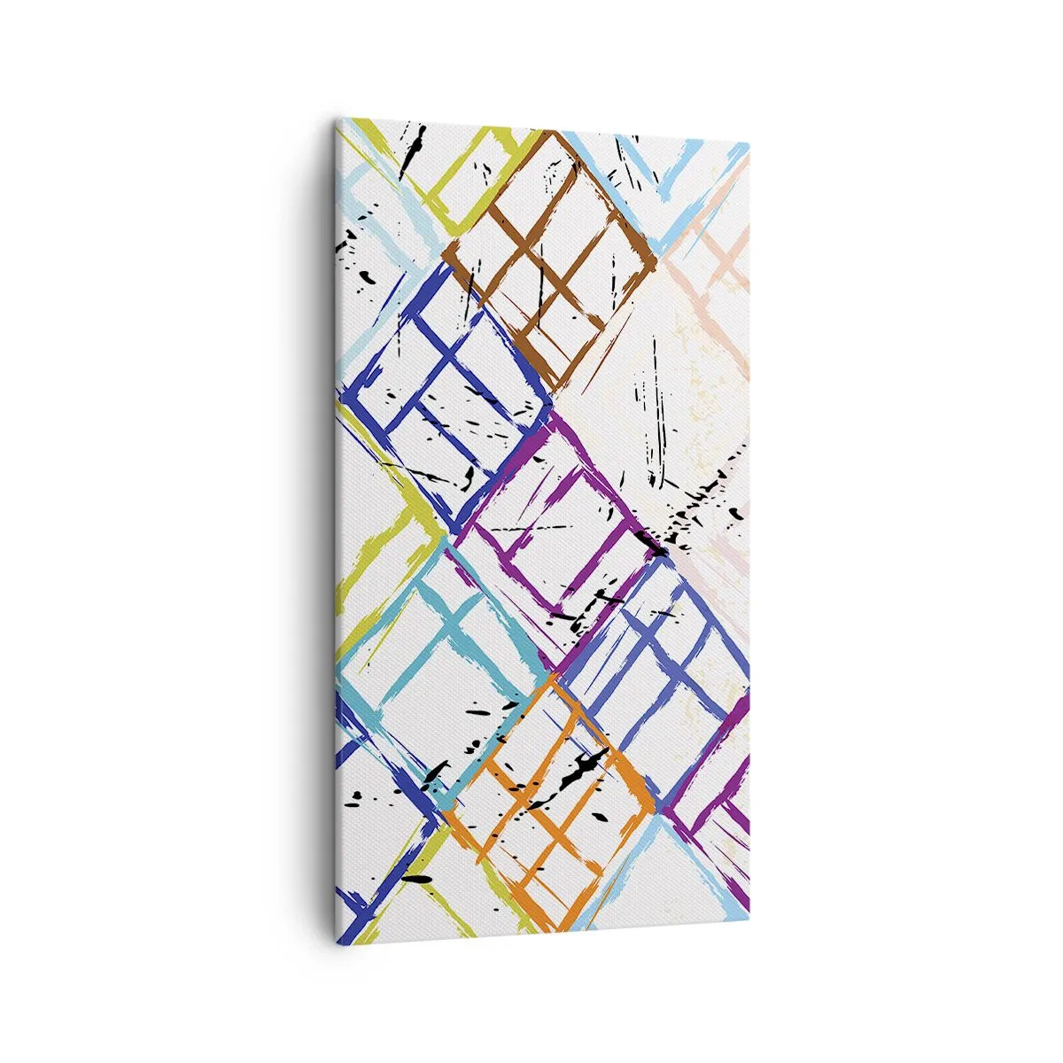 Quadro em tela - Quartos para alugar - 45x80 cm