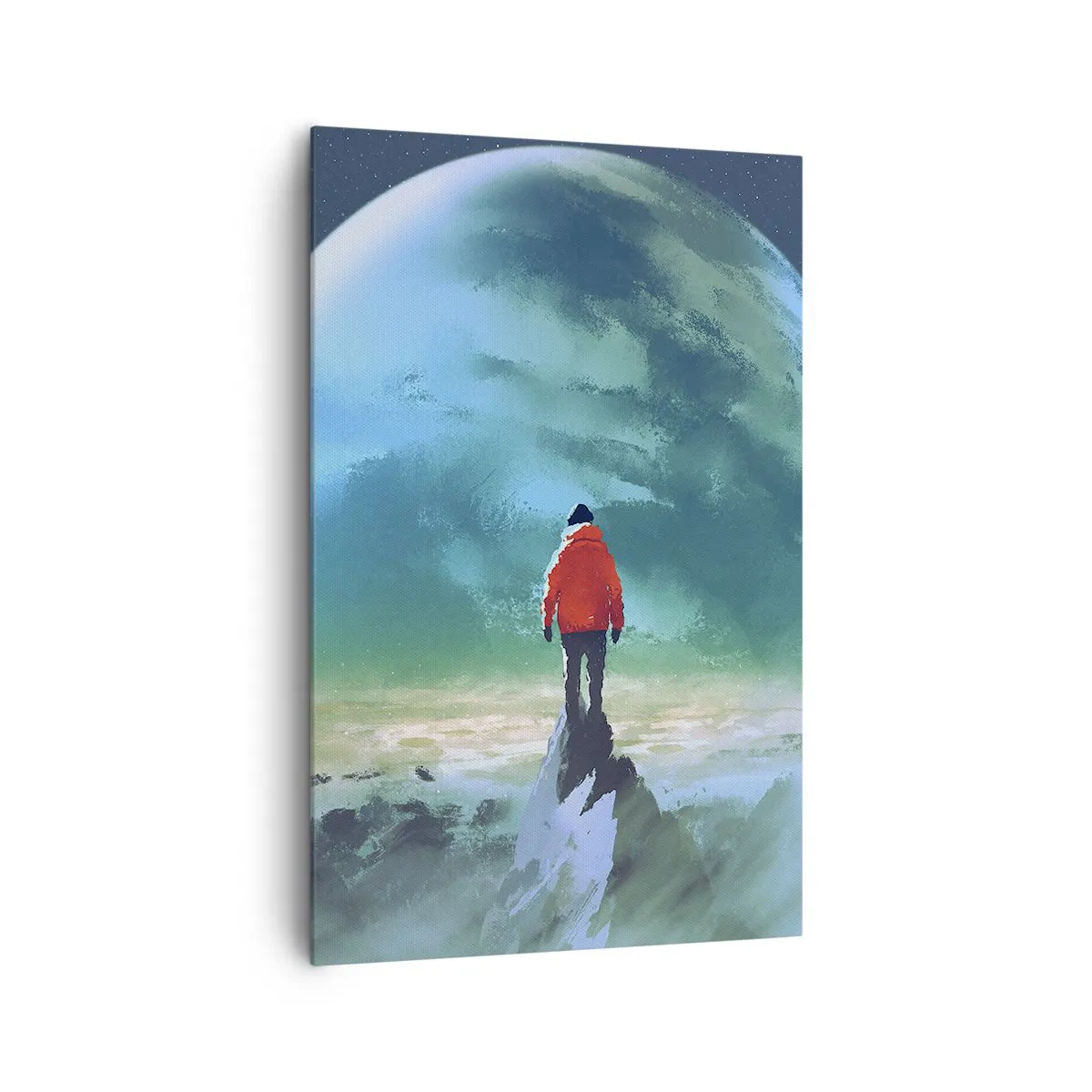 Quadro em tela - Descobridor de uma nova terra - 80x120 cm