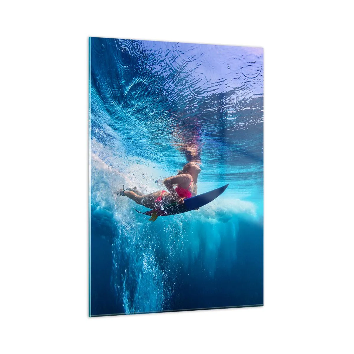 Quadro em vidro - Profundidade da alegria - 50x70 cm