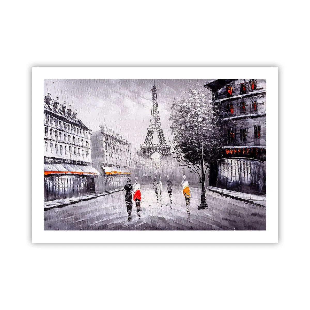 Pôster - Passeio em Paris - 70x50 cm