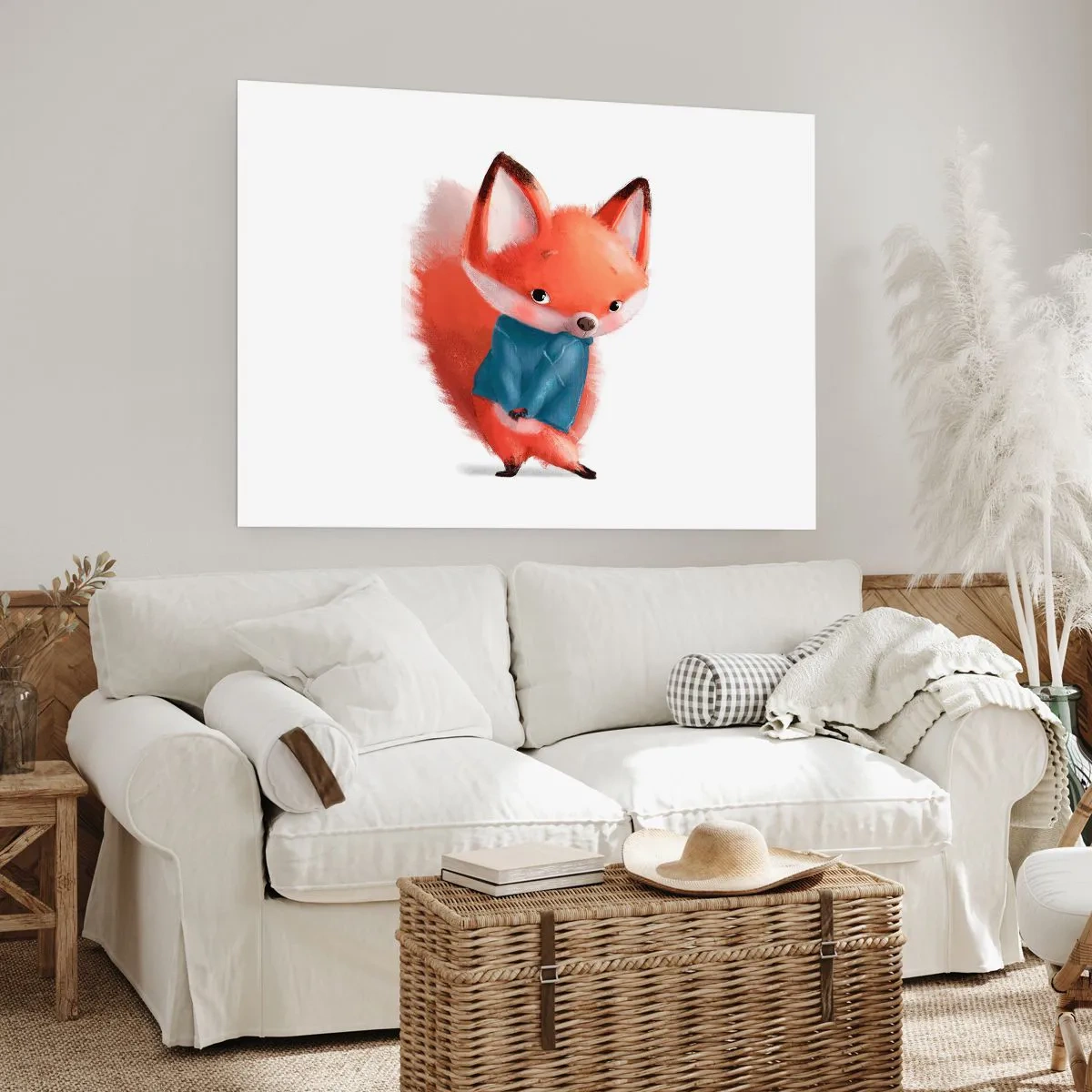 Pôster - Fico bonito nisto? - 100x70 cm