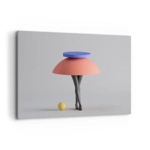 Quadro em tela - Composição surrealista - 100x70 cm