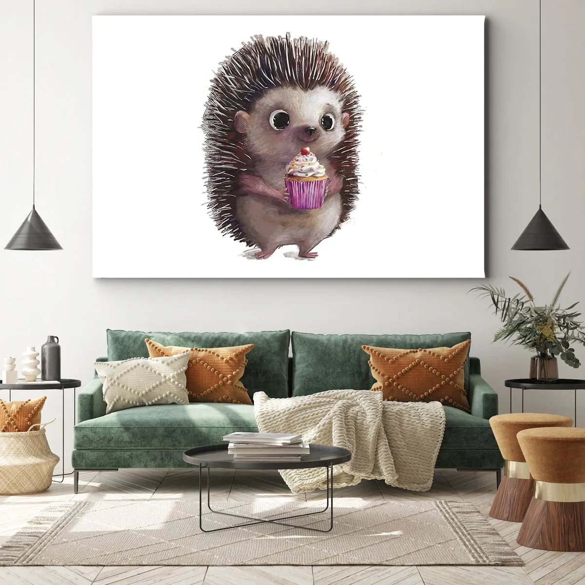 Quadro em tela - A celebração é diária - 100x70 cm