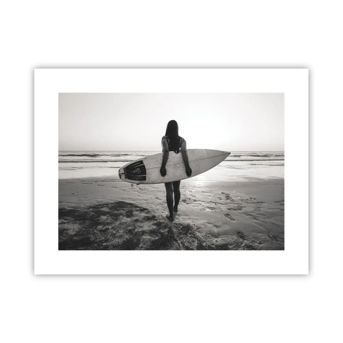 Pôster - Filha da onda do mar - 40x30 cm