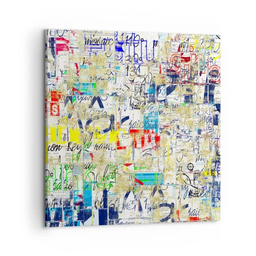 Quadro em tela - Simplesmente agradável aos olhos - 50x50 cm
