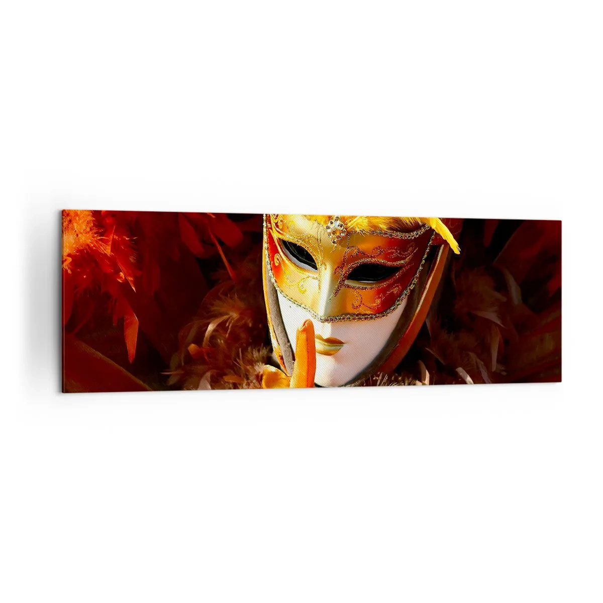 Quadro em tela - O mistério faz parte do jogo - 160x50 cm