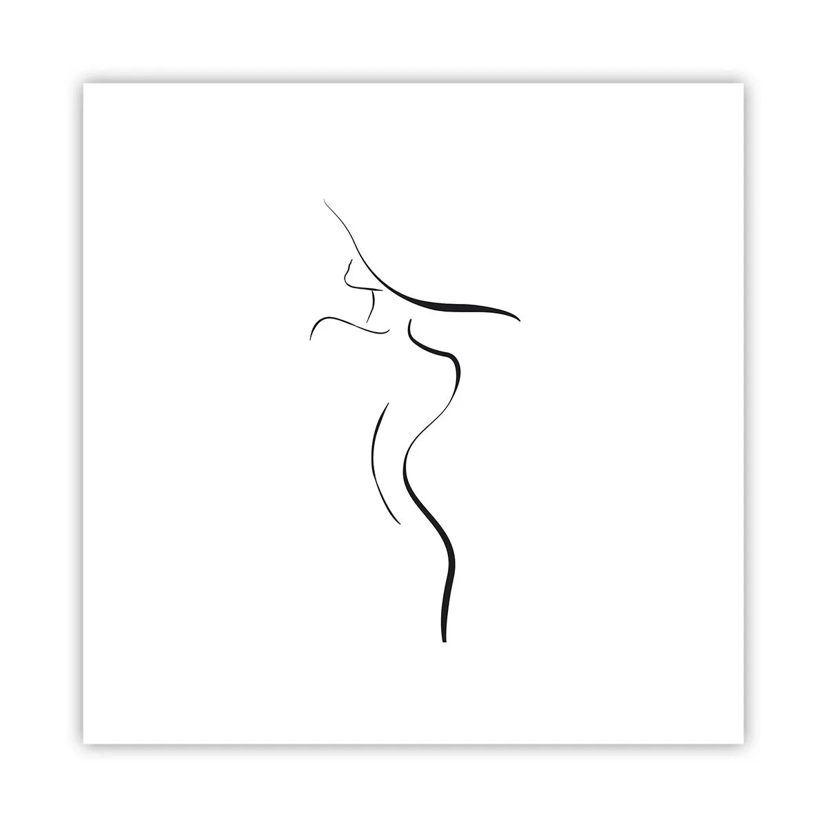 Pôster - Elusiva como uma onda - 30x30 cm