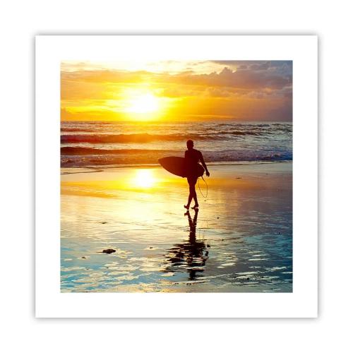 Pôster - O Retorno do Guerreiro - 40x40 cm