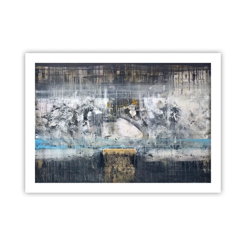 Pôster - Pelo gelo ou pelo torrão de terra - 70x50 cm