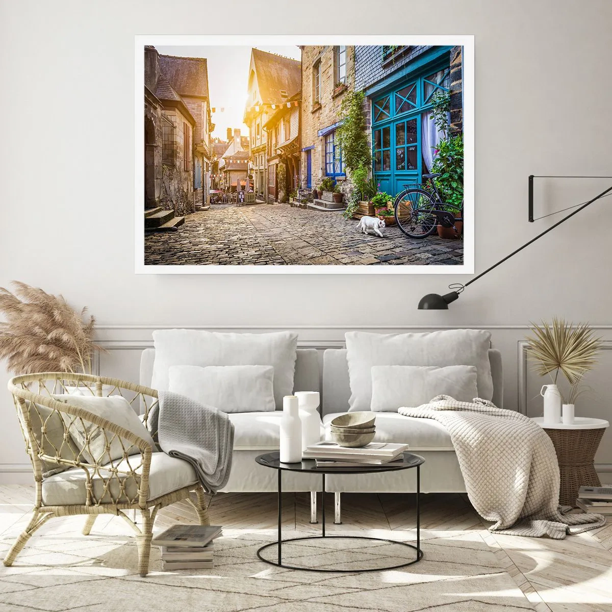 Pôster - O espírito branco da cidade - 50x40 cm