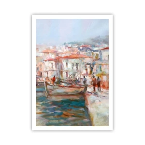 Pôster - Férias em pastel - 70x100 cm