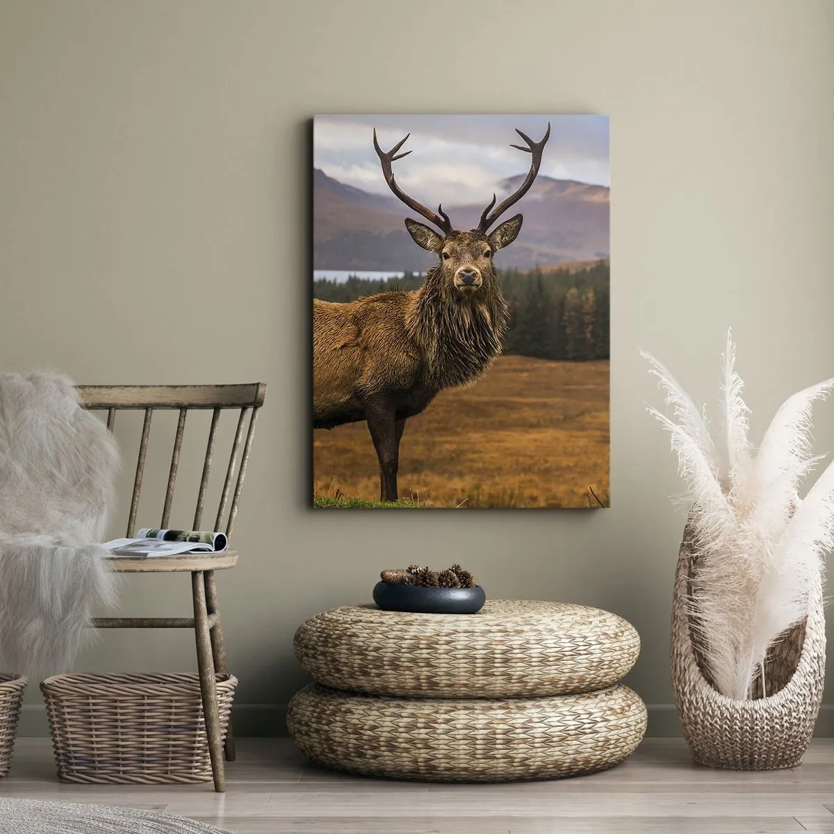 Quadro em tela - A majestade da natureza - 50x70 cm