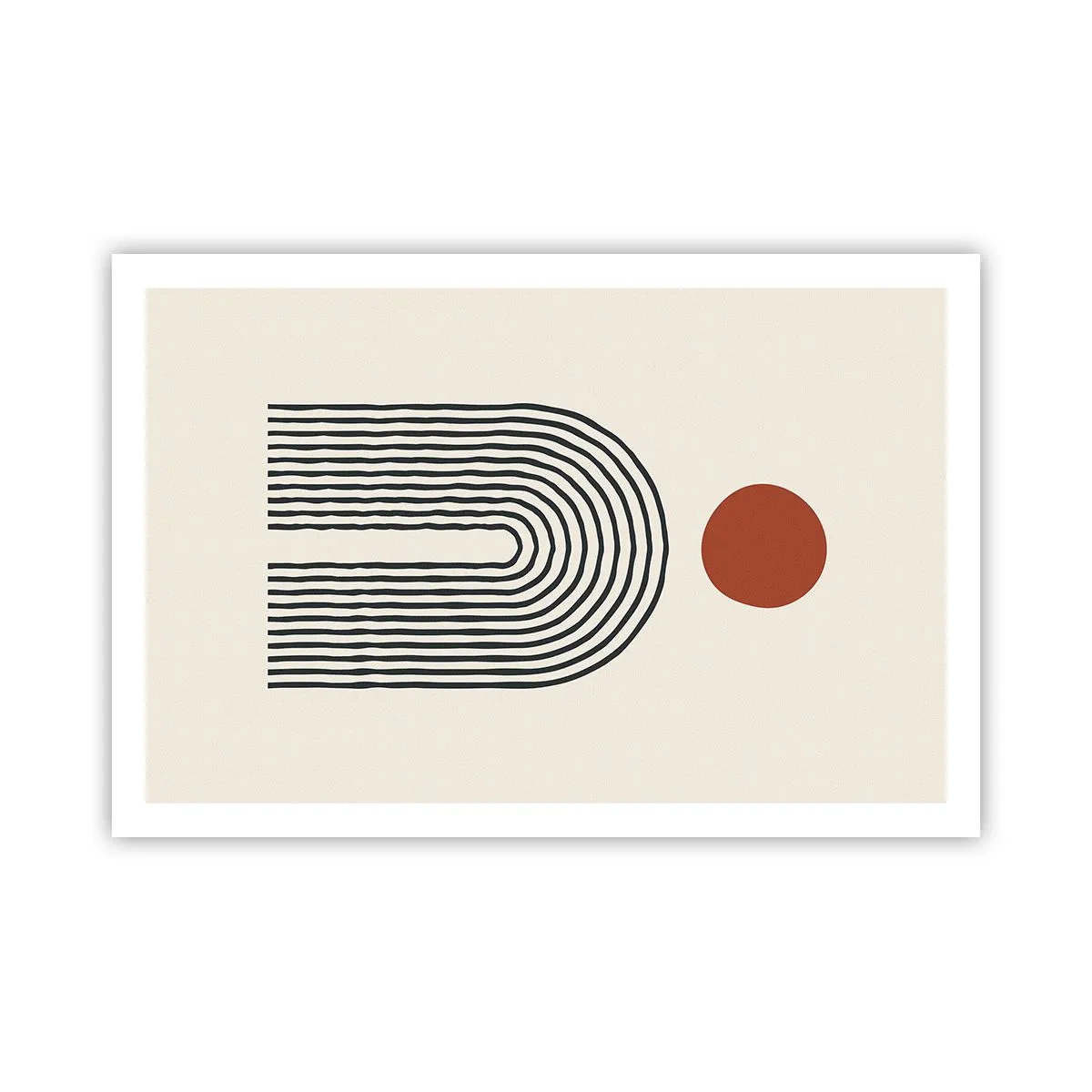 Pôster - Magnetismo de formas e cores - 91x61 cm