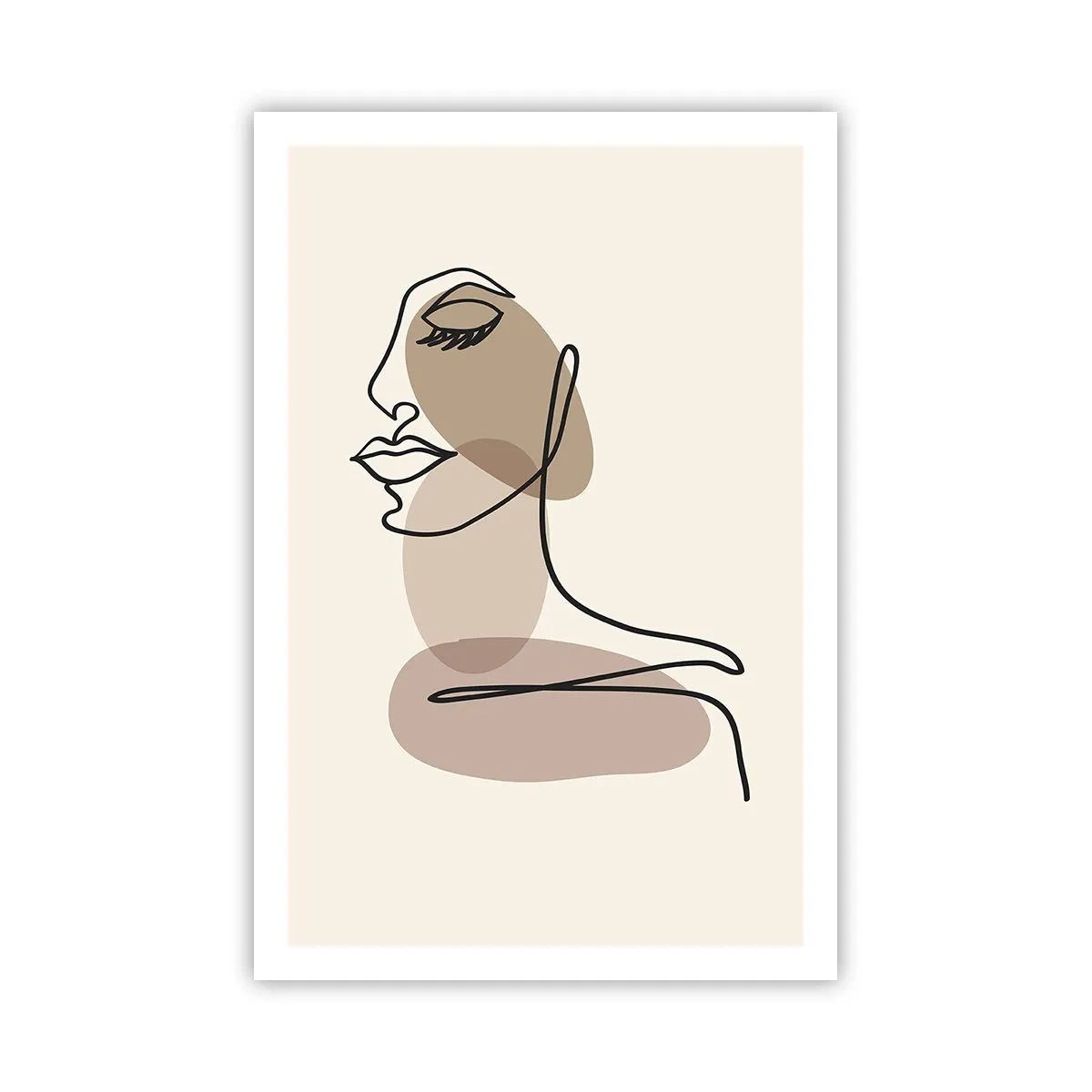 Pôster - Ouvindo-se a si própria - 61x91 cm