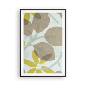 Pôster com moldura preta - Composição a pleno sol - 61x91 cm