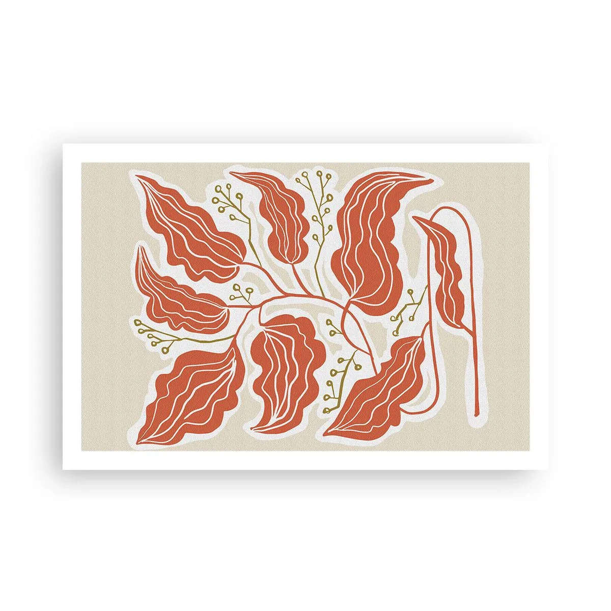 Pôster - Folclórico e coral - 91x61 cm