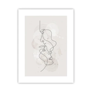 Pôster - Emaranhados num abraço - 30x40 cm