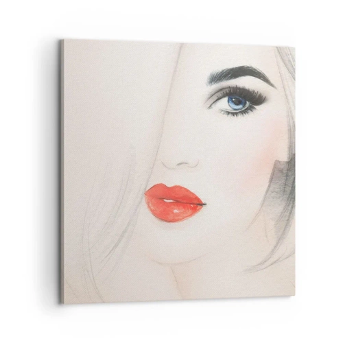 Quadro em tela - Hipnotiza e intoxica - 60x60 cm