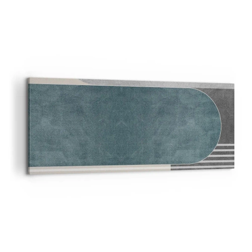 Quadro em tela - Composição ao nível - 120x50 cm