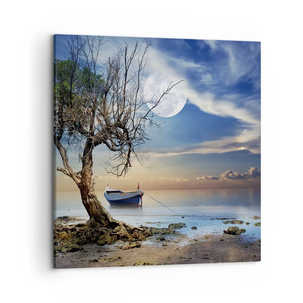 Quadro em tela - É este o fim ou o começo? - 50x50 cm