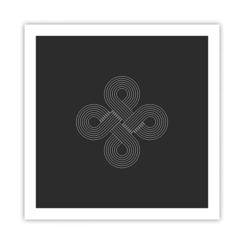 Pôster - No espírito celta - 60x60 cm