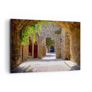 Quadro em tela - Em breve aparecerá uma procissão - 120x80 cm