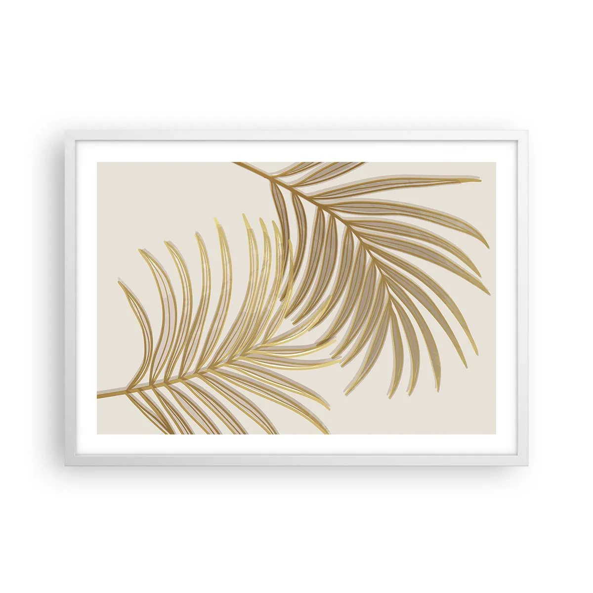 Pôster em moldura branca - Palma de Ouro! - 70x50 cm